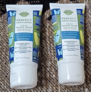 4/$80 New Scentsy "Perfect Gentleman" Cream Shave Soap - 2 Tubes (Sealed)